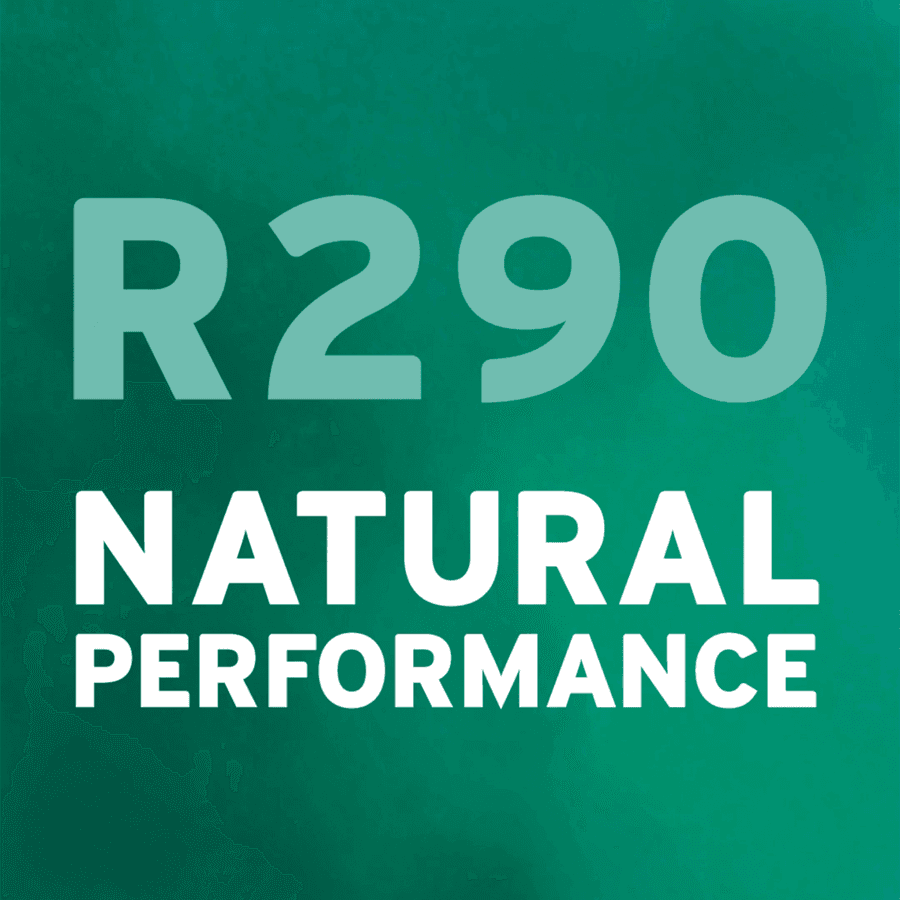 Fonctionne avec le fluide naturel R290, un choix plus respectueux de l'environnement