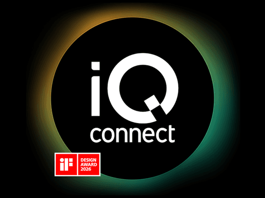 Pilotage intelligent et connectivité de série avec iQconnect