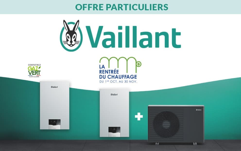 Partenariat Vaillant et GRDF - La rentrée du chauffage