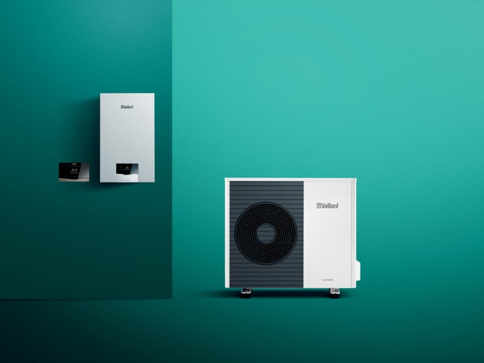 Visuel pompe à chaleur aroTHERM Split hybride