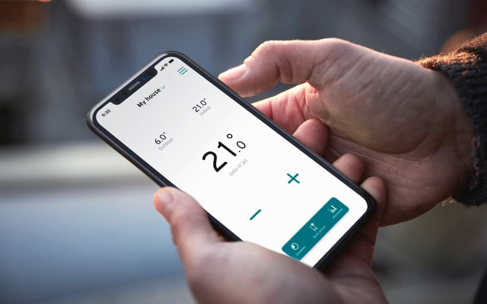 myVaillant pro depuis un iPhone