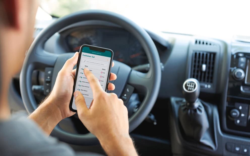 Un utilisateur de myVAILLANT Pro Service