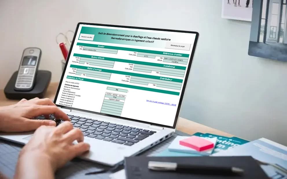 Je veux dimensionner une PAC collective