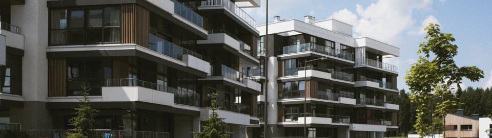 Espace de logements collectifs