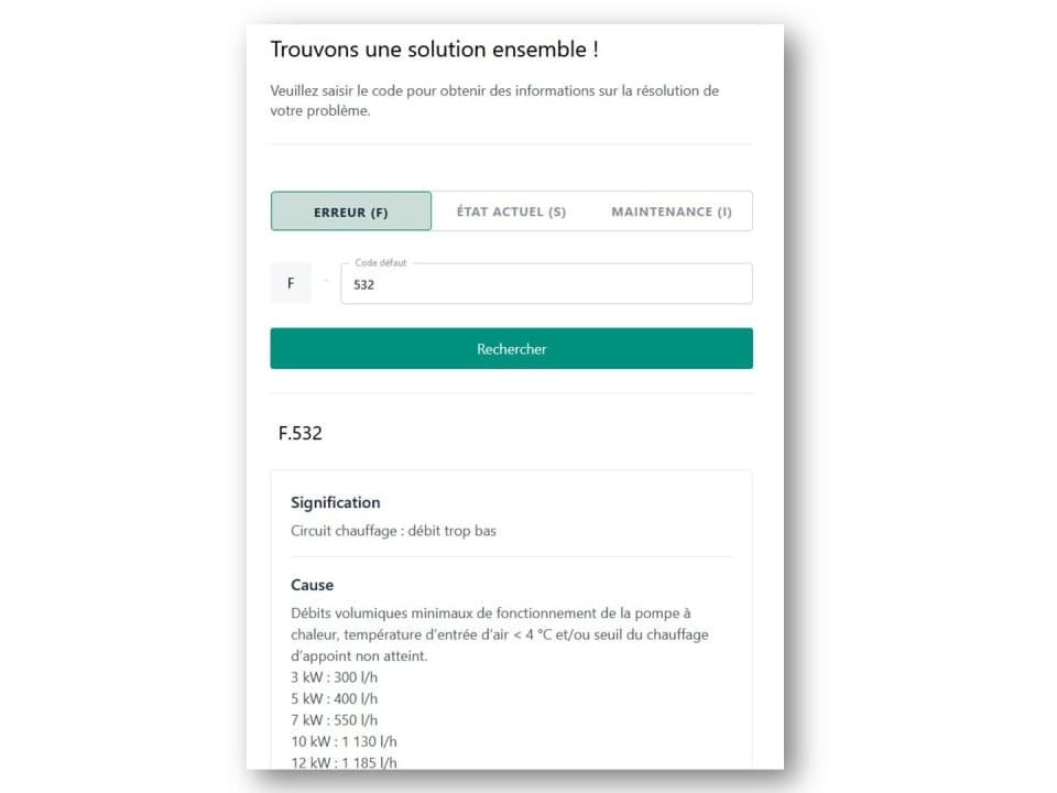 Outil Quick Tools service