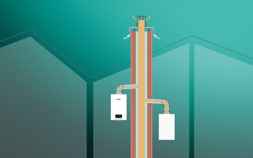Schéma de la configuration des gaz de combustion C(10)3