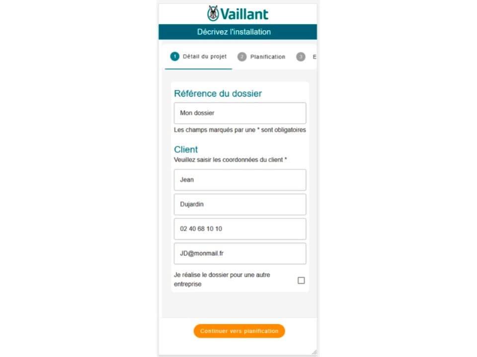 Créez une nouvelle étude